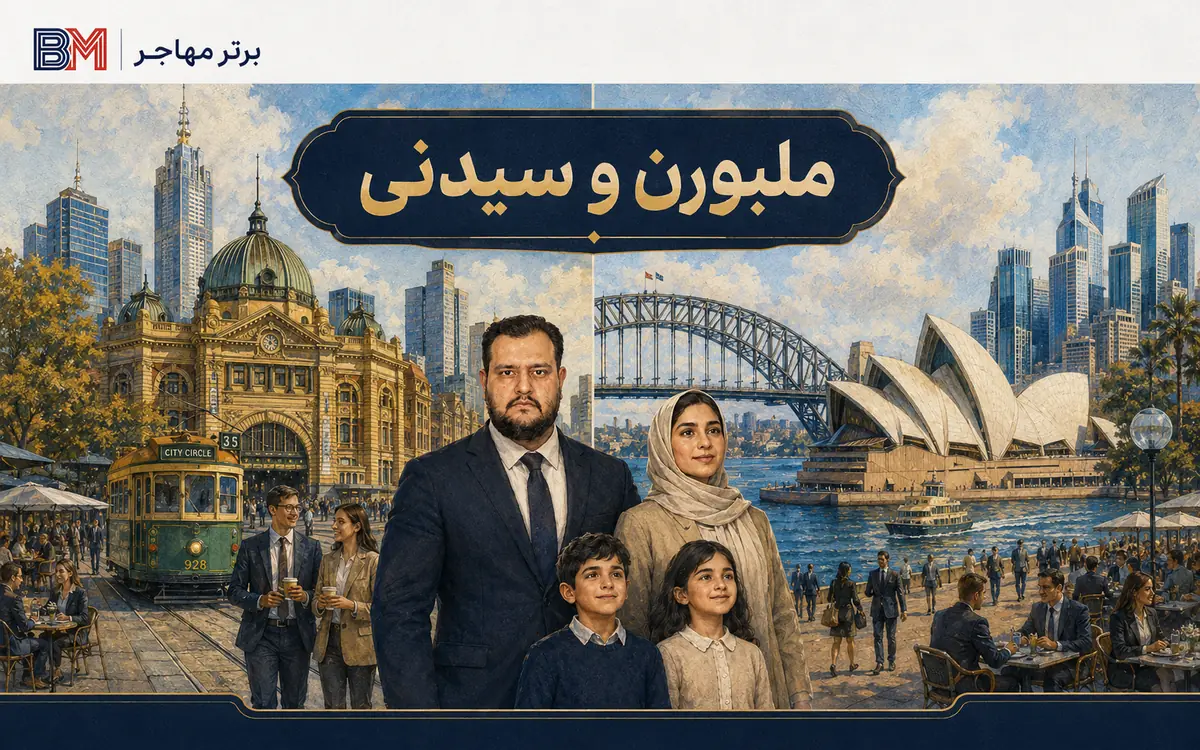 مقایسه ملبورن و سیدنی برای مهاجرت کاری و زندگی