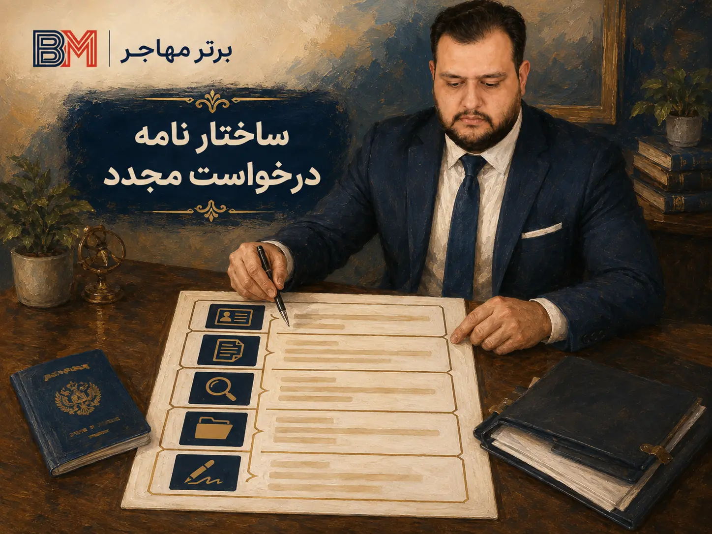 ساختار استاندارد نامه درخواست مجدد بعد از ریجکتی