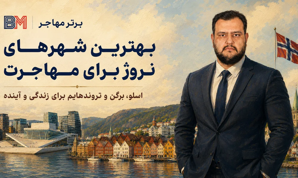 بهترین شهرهای نروژ برای مهاجرت و زندگی