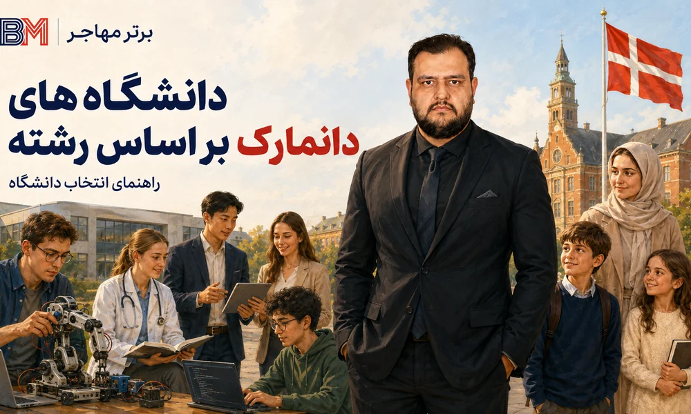 بهترین دانشگاه های دانمارک بر اساس رشته تحصیلی