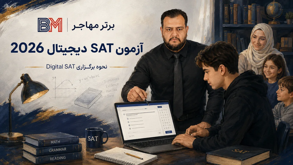 آزمون SAT دیجیتال 2026 و نحوه برگزاری Digital SAT