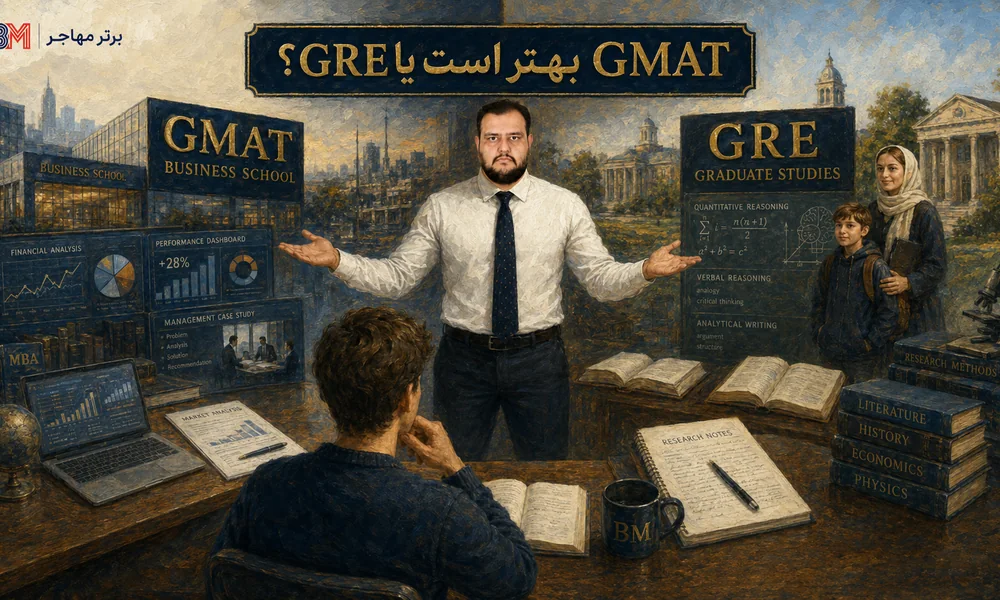 مقایسه آزمون GMAT و GRE برای اپلای تحصیلی