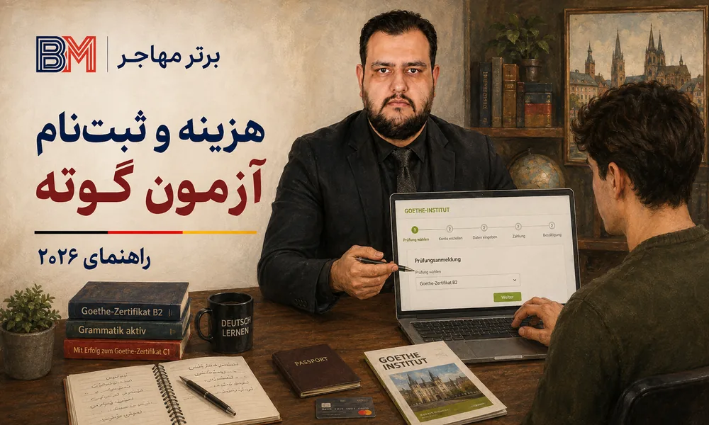 هزینه و ثبت نام آزمون گوته در سال 2026