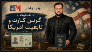 تفاوت گرین کارت و تابعیت آمریکا