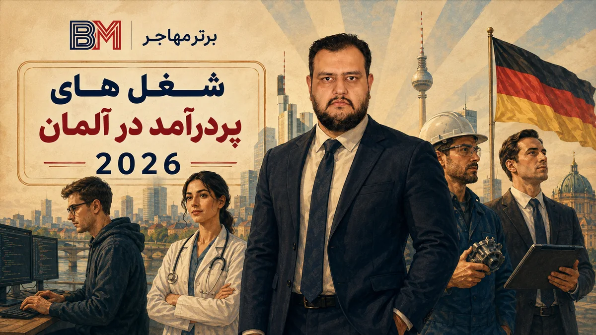 شغل های پردرآمد در آلمان در سال 2026
