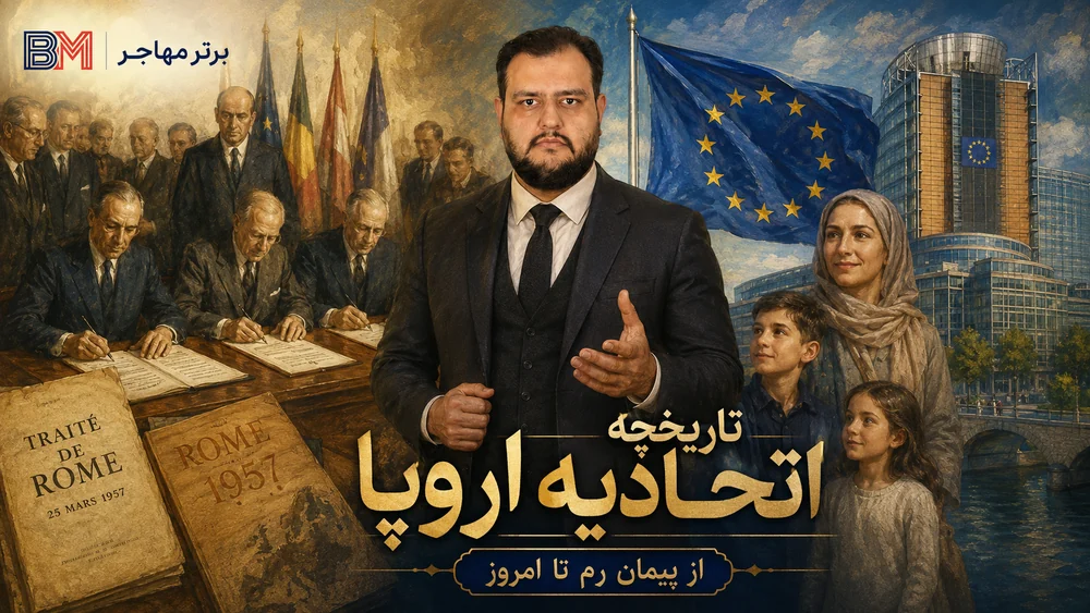 تاریخچه تشکیل اتحادیه اروپا از پیمان رم تا امروز