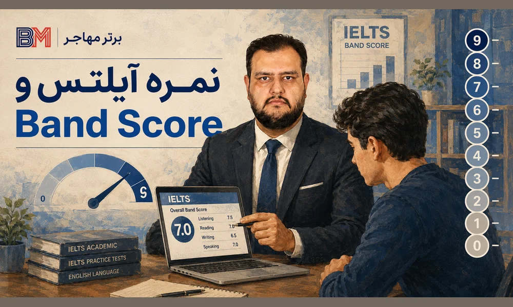 نمره آیلتس و Band Score از 0 تا 9