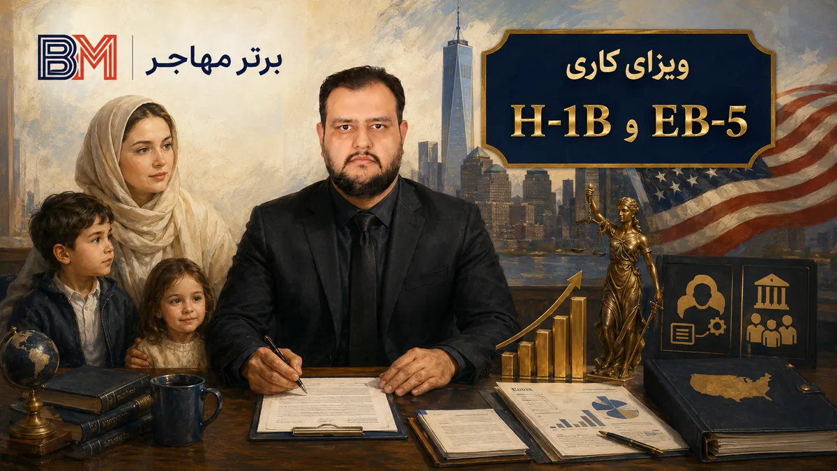 تاثیر قانون مهاجرت 1990 بر ویزاهای کاری و EB-5 آمریکا