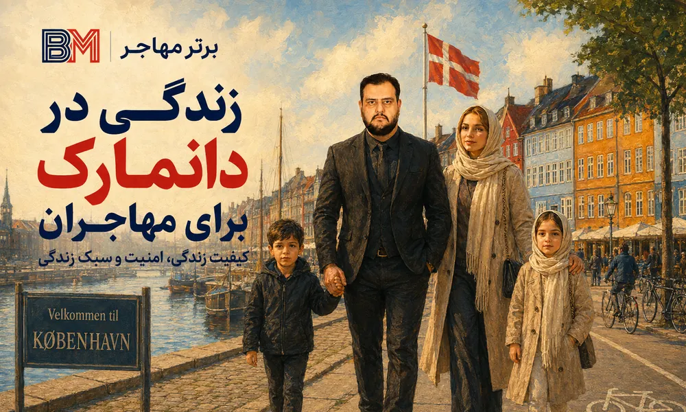 زندگی در دانمارک برای مهاجران