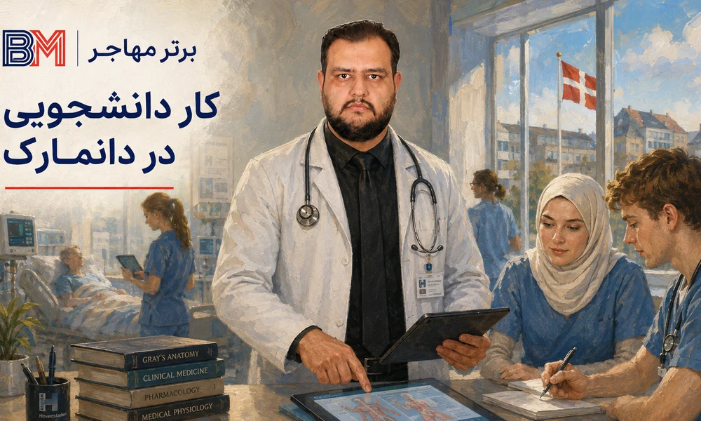 کار دانشجویی برای دانشجویان پزشکی در دانمارک