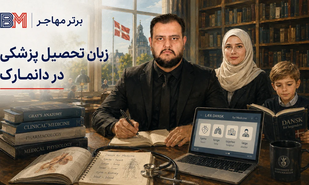 زبان مورد نیاز برای تحصیل پزشکی در دانمارک