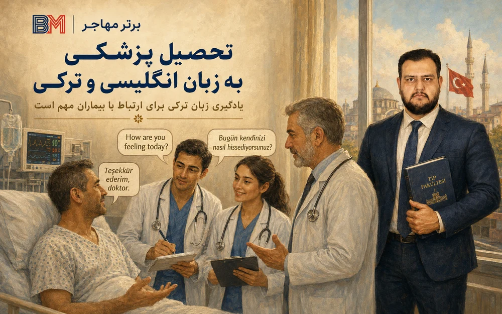 تحصیل پزشکی در ترکیه به زبان انگلیسی و ترکی