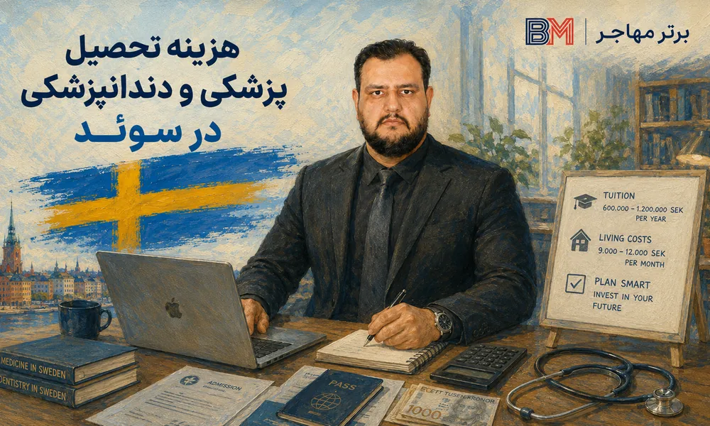 هزینه تحصیل پزشکی و دندانپزشکی در سوئد