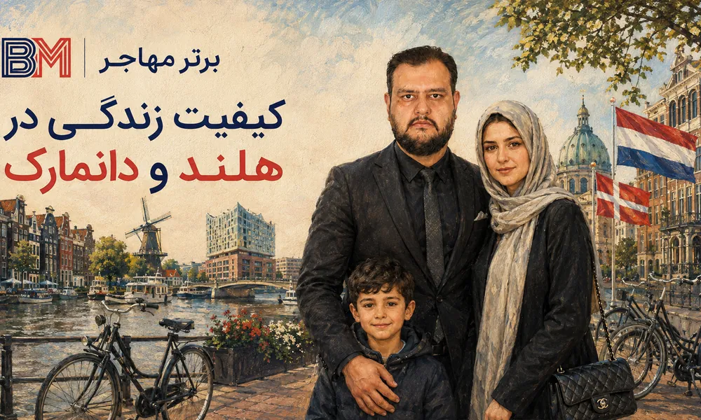 کیفیت زندگی در هلند و دانمارک