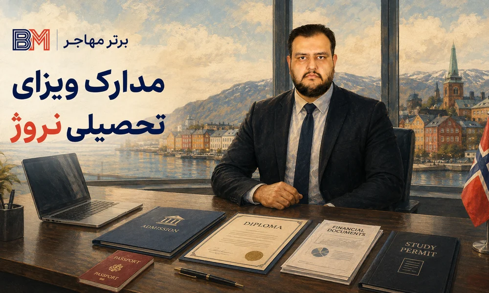 مدارک ویزای تحصیلی نروژ و Study Permit