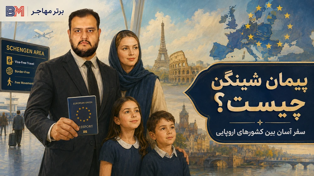 منطقه شینگن و سفر بین کشورهای اروپایی