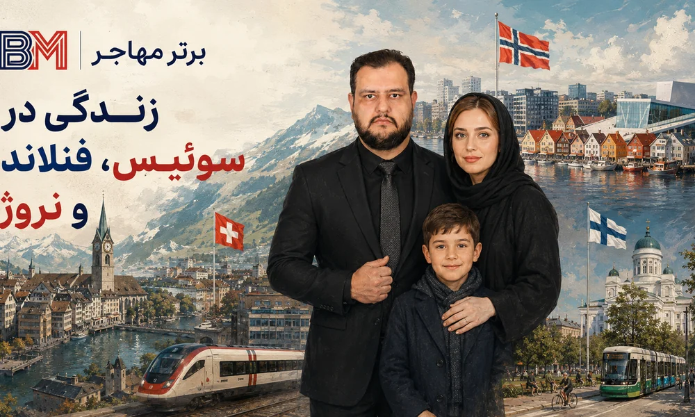 زندگی در سوئیس فنلاند و نروژ