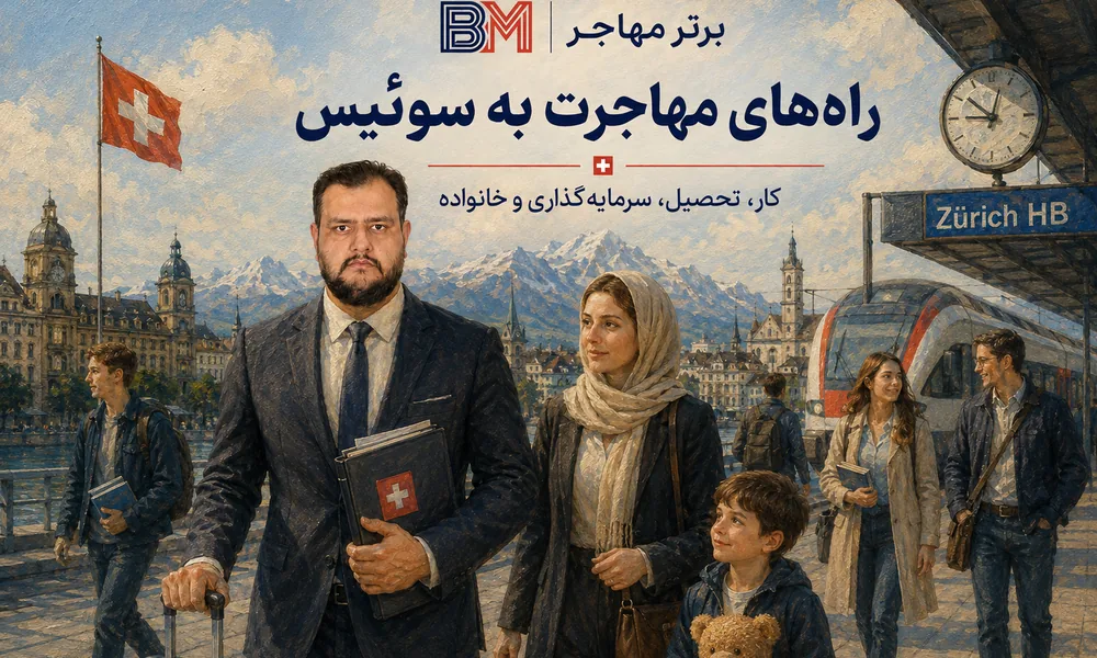 روش های مهاجرت به سوئیس برای ایرانیان