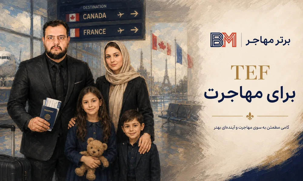 آزمون TEF برای مهاجرت به کانادا و فرانسه