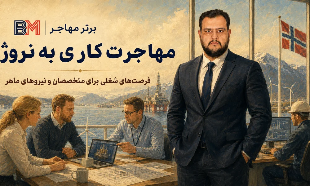 مهاجرت کاری به نروژ برای نیروی متخصص