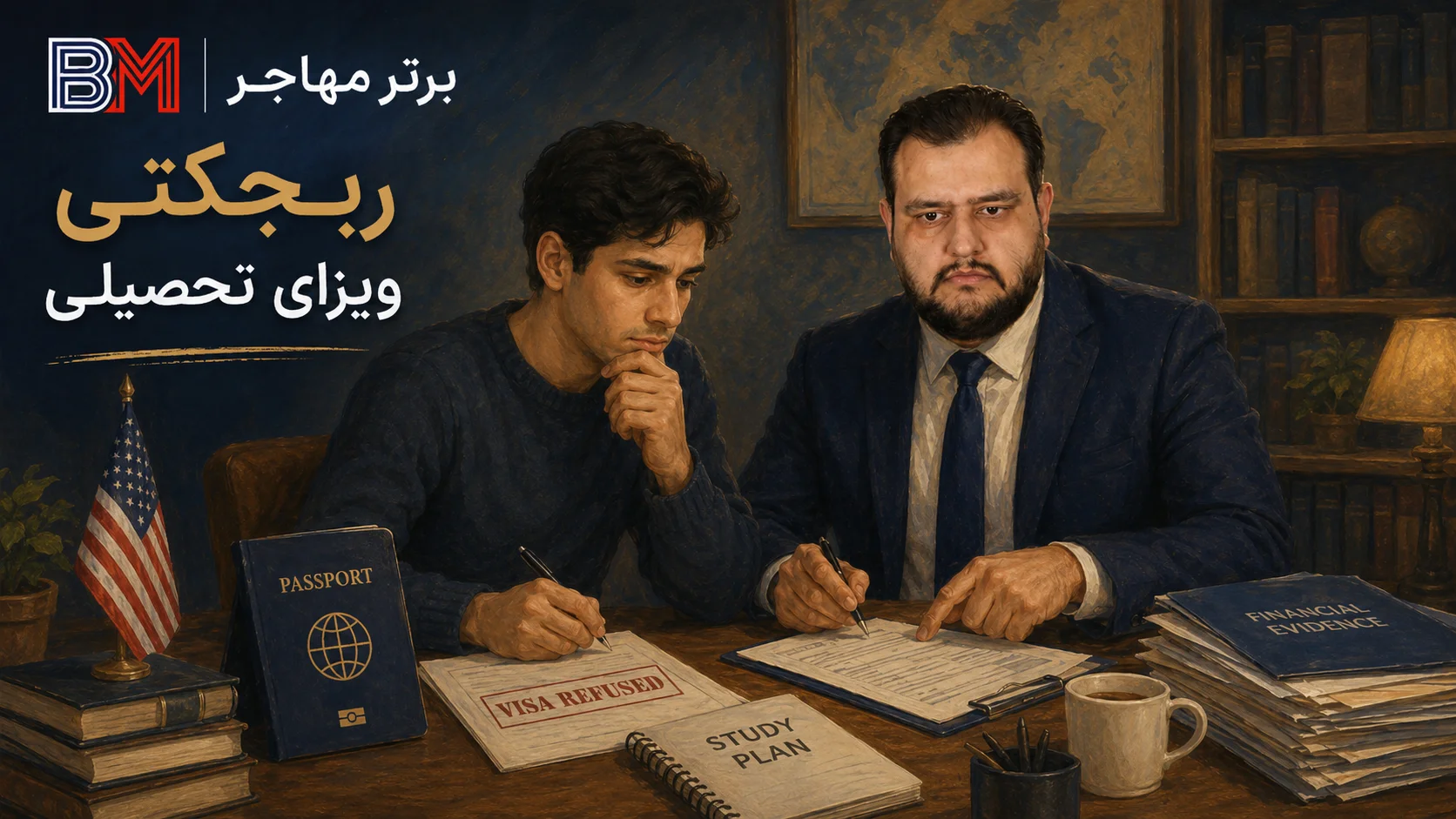 رفع ریجکتی ویزای تحصیلی آمریکا و آمادگی مصاحبه F1
