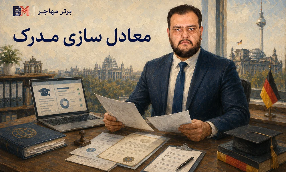 معادل سازی مدرک برای ویزای کار آلمان