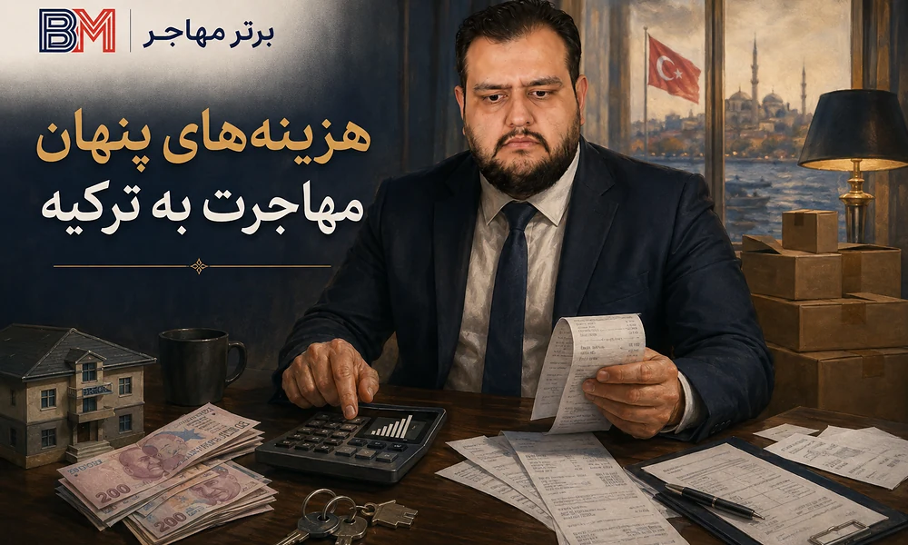 هزینه های پنهان مهاجرت و زندگی در ترکیه