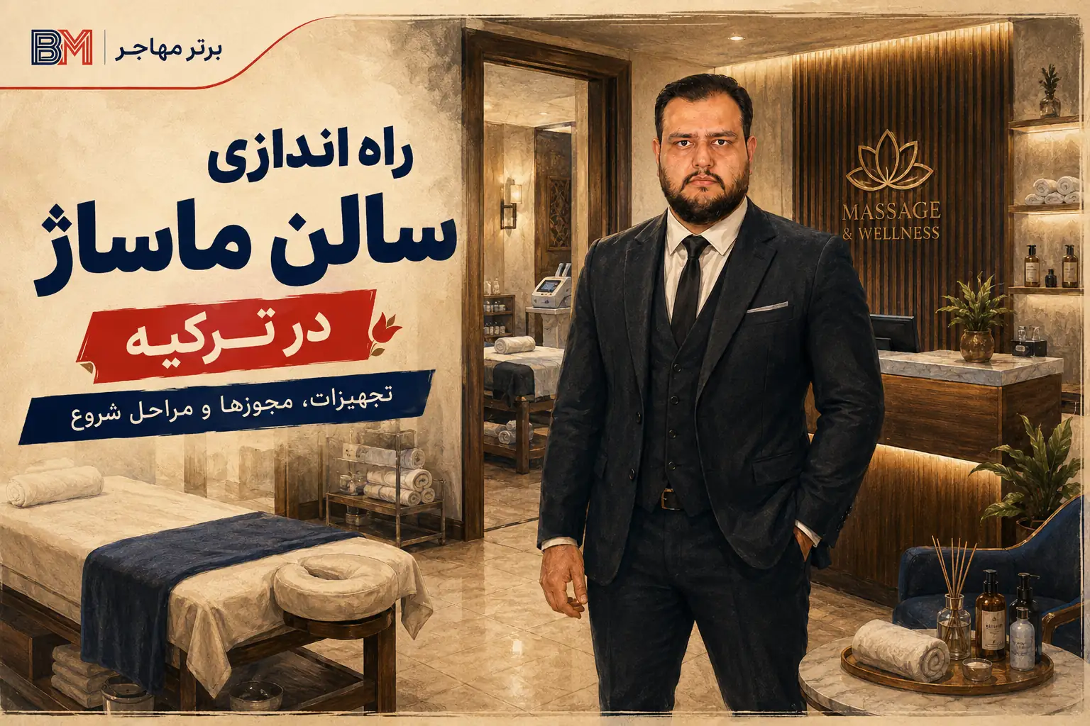 راه اندازی سالن ماساژ حرفه ای در ترکیه