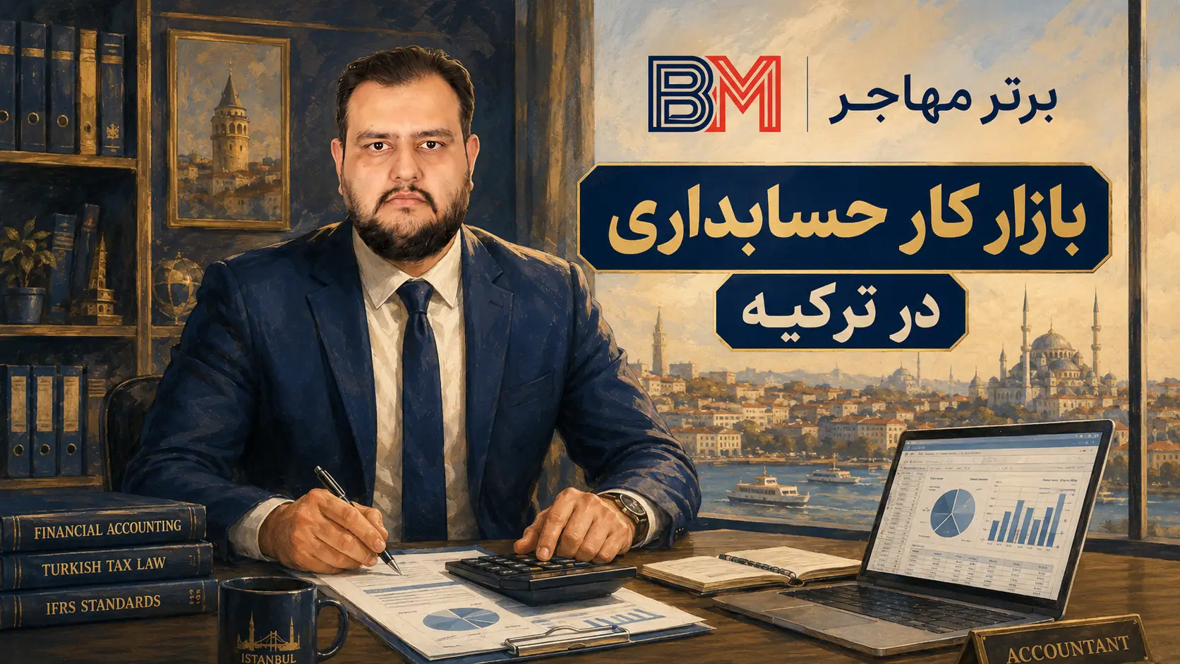 شغل حسابداری در ترکیه و شرایط استخدام حسابداران ایرانی