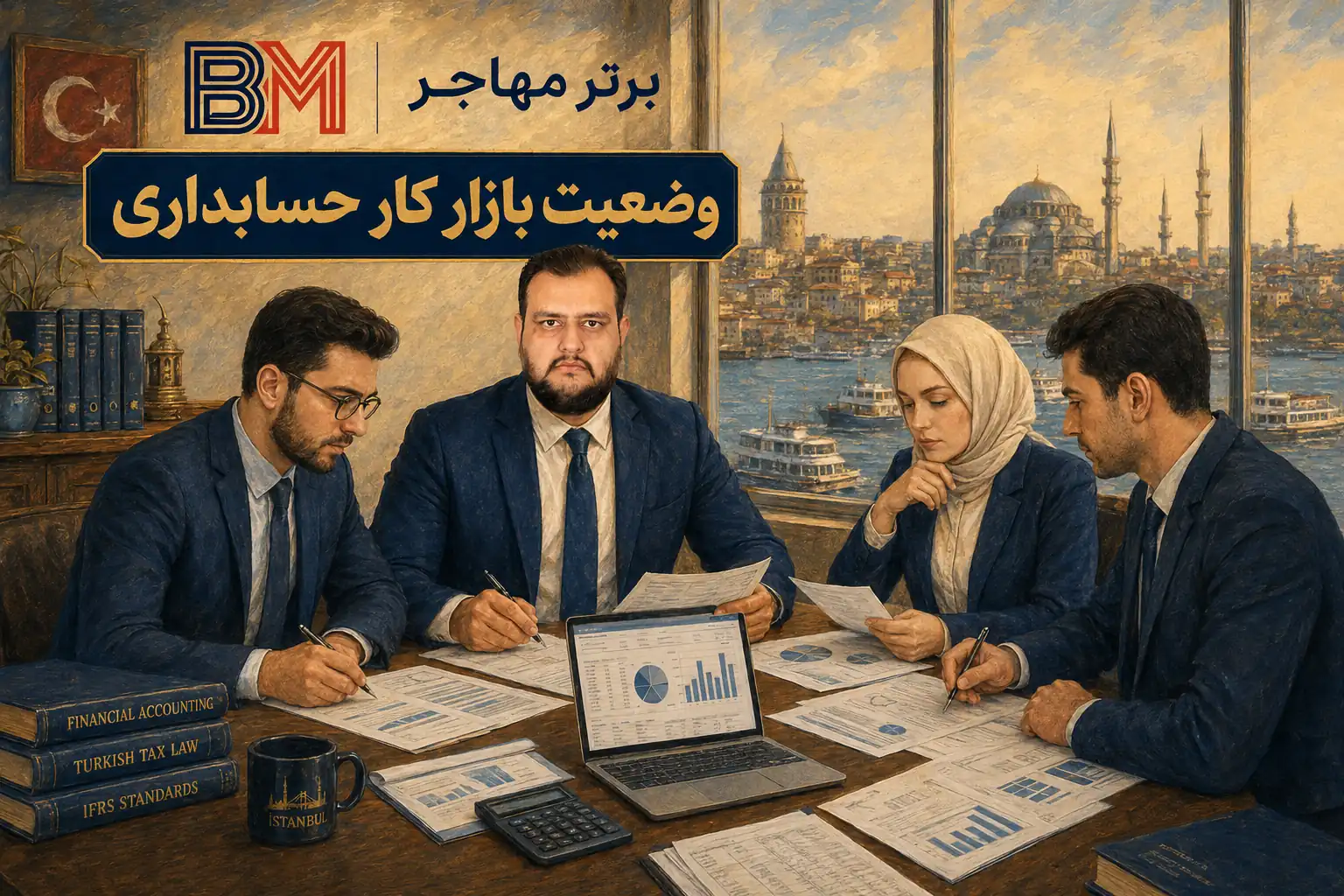 بازار کار حسابداری در ترکیه برای حسابداران خارجی