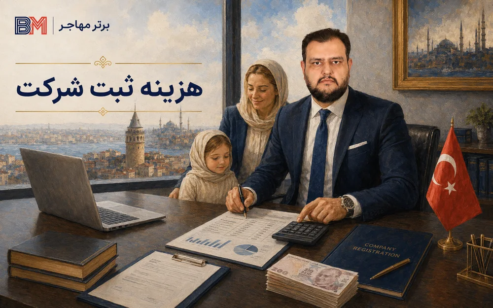 هزینه و سرمایه لازم برای ثبت شرکت در ترکیه