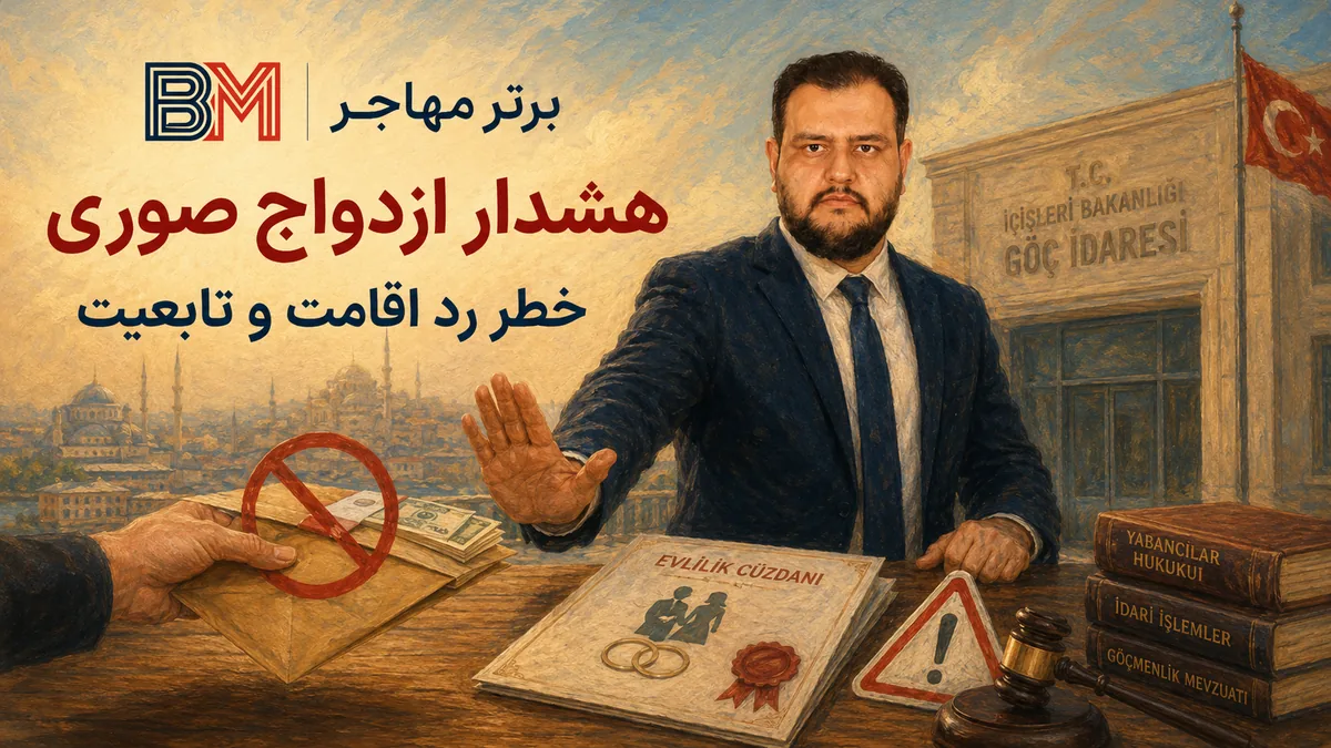 خطرات ازدواج صوری برای اقامت و تابعیت ترکیه