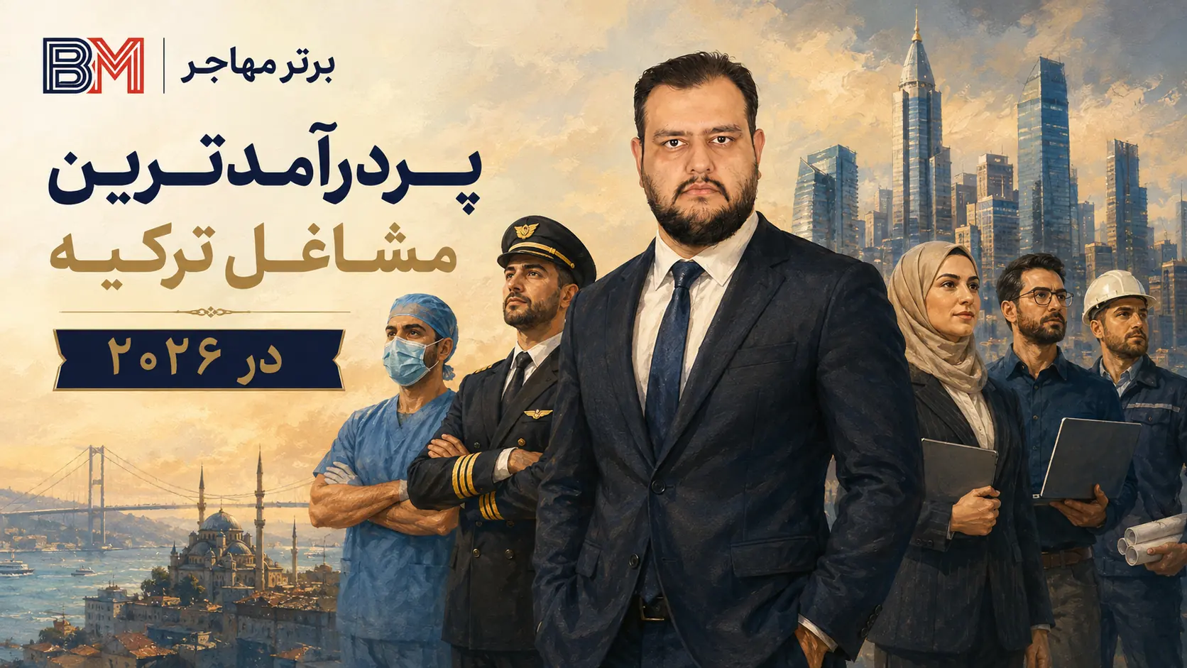 پردرآمدترین شغل در ترکیه در سال ۲۰۲۶