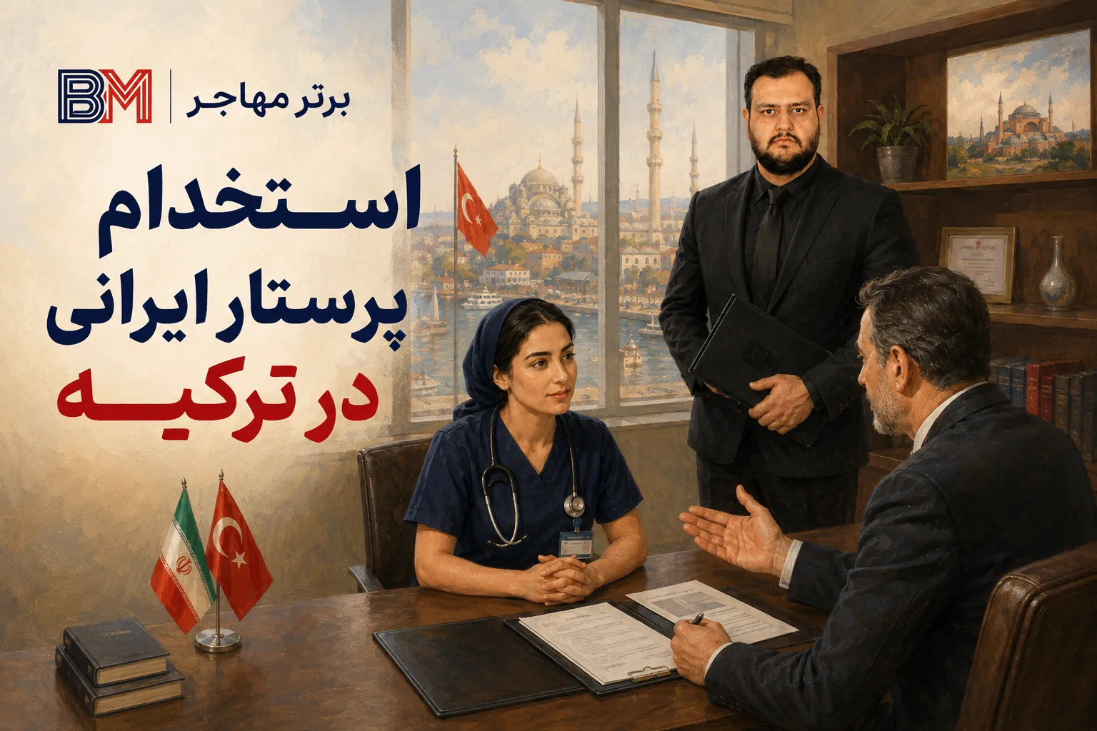 شرایط استخدام پرستار ایرانی در بیمارستان خصوصی ترکیه