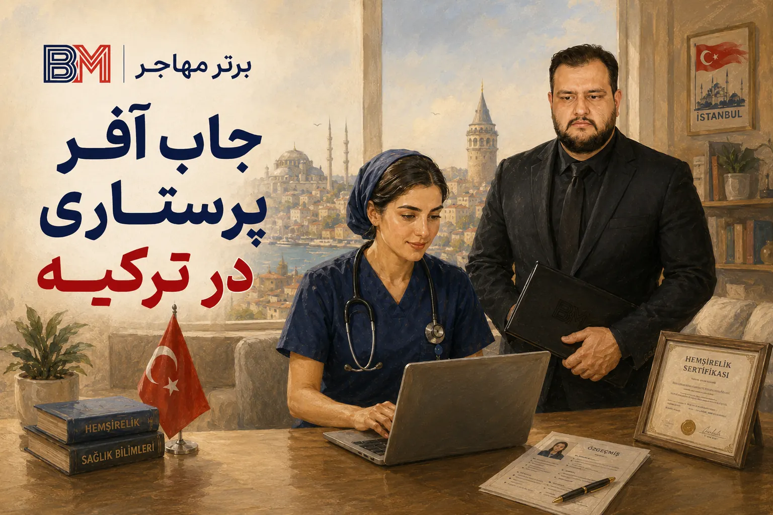 روش پیدا کردن جاب آفر پرستاری در ترکیه