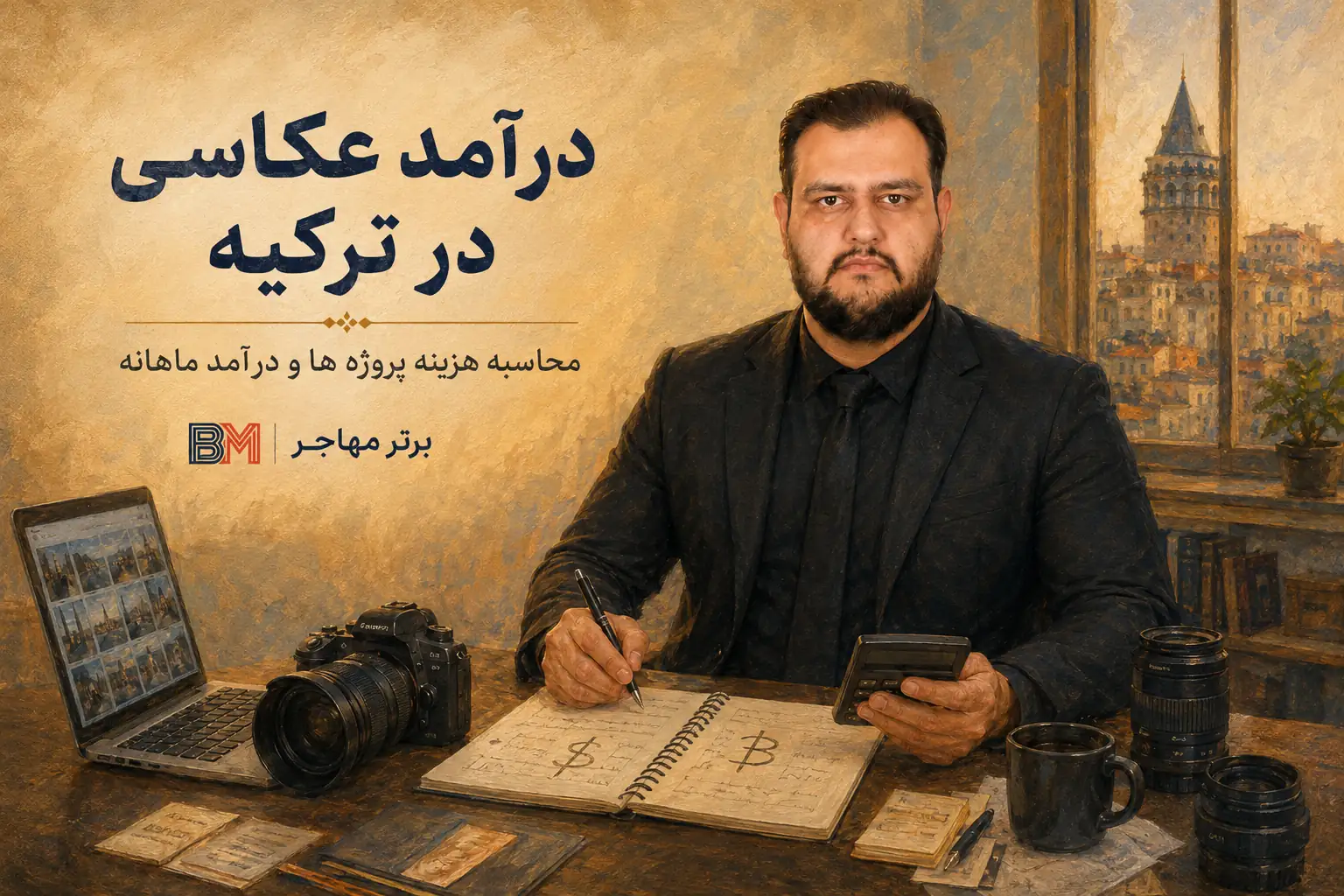 درآمد عکاس در ترکیه و هزینه پروژه های عکاسی