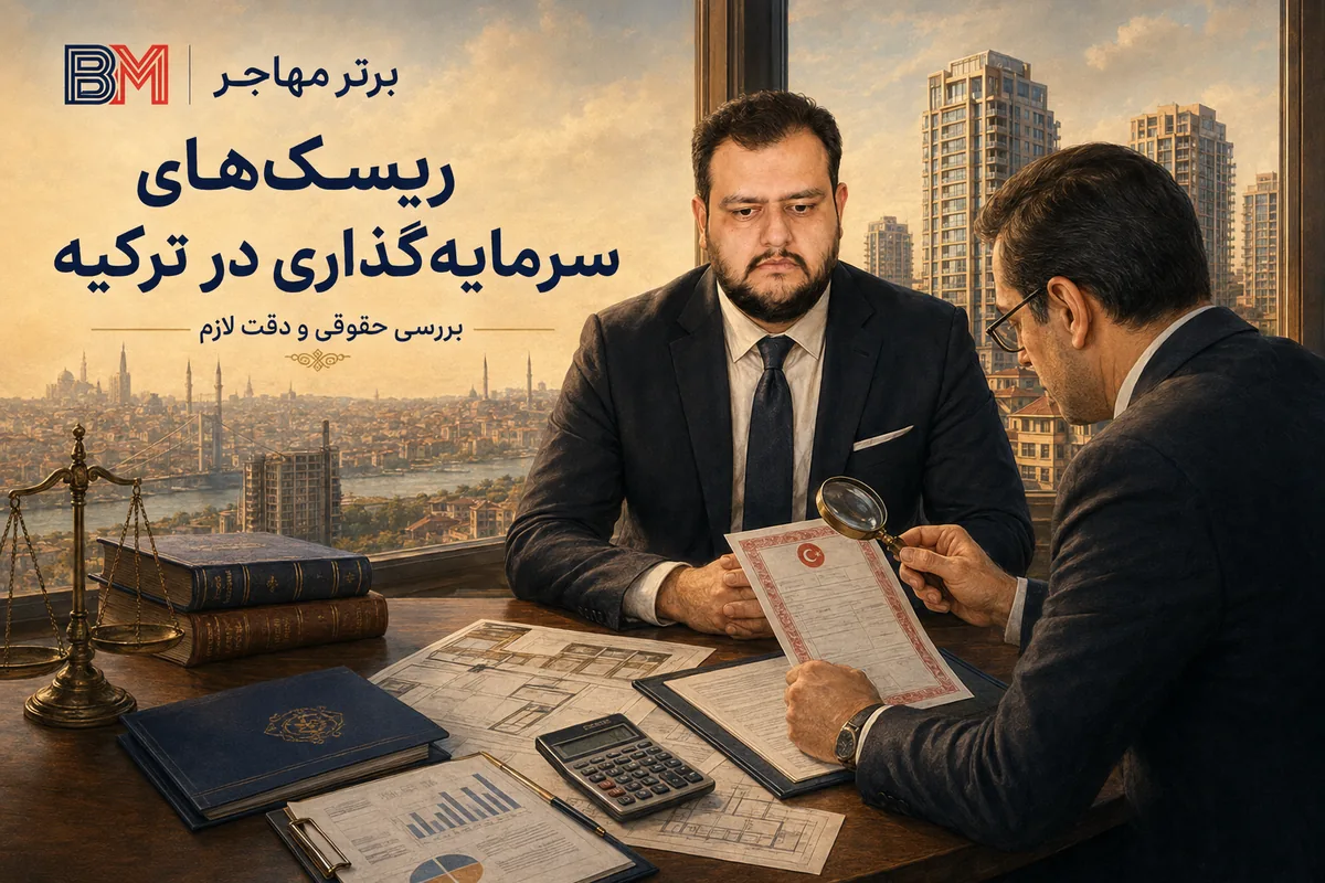 بررسی ریسک های خرید ملک و سرمایه گذاری در ترکیه