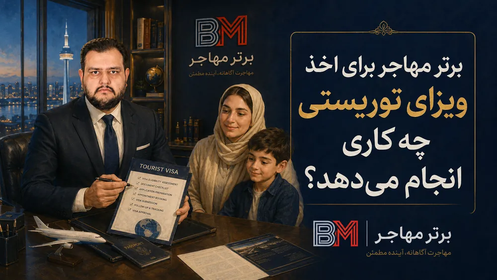 مشاوره و بررسی پرونده ویزای توریستی توسط برتر مهاجر