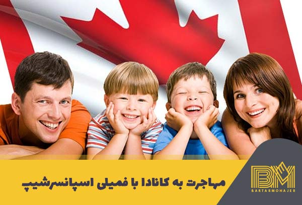 مهاجرت به کانادا از طریق حمایت مالی خانواده