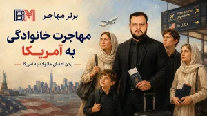 مهاجرت خانوادگی به آمریکا و بردن اعضای خانواده به آمریکا