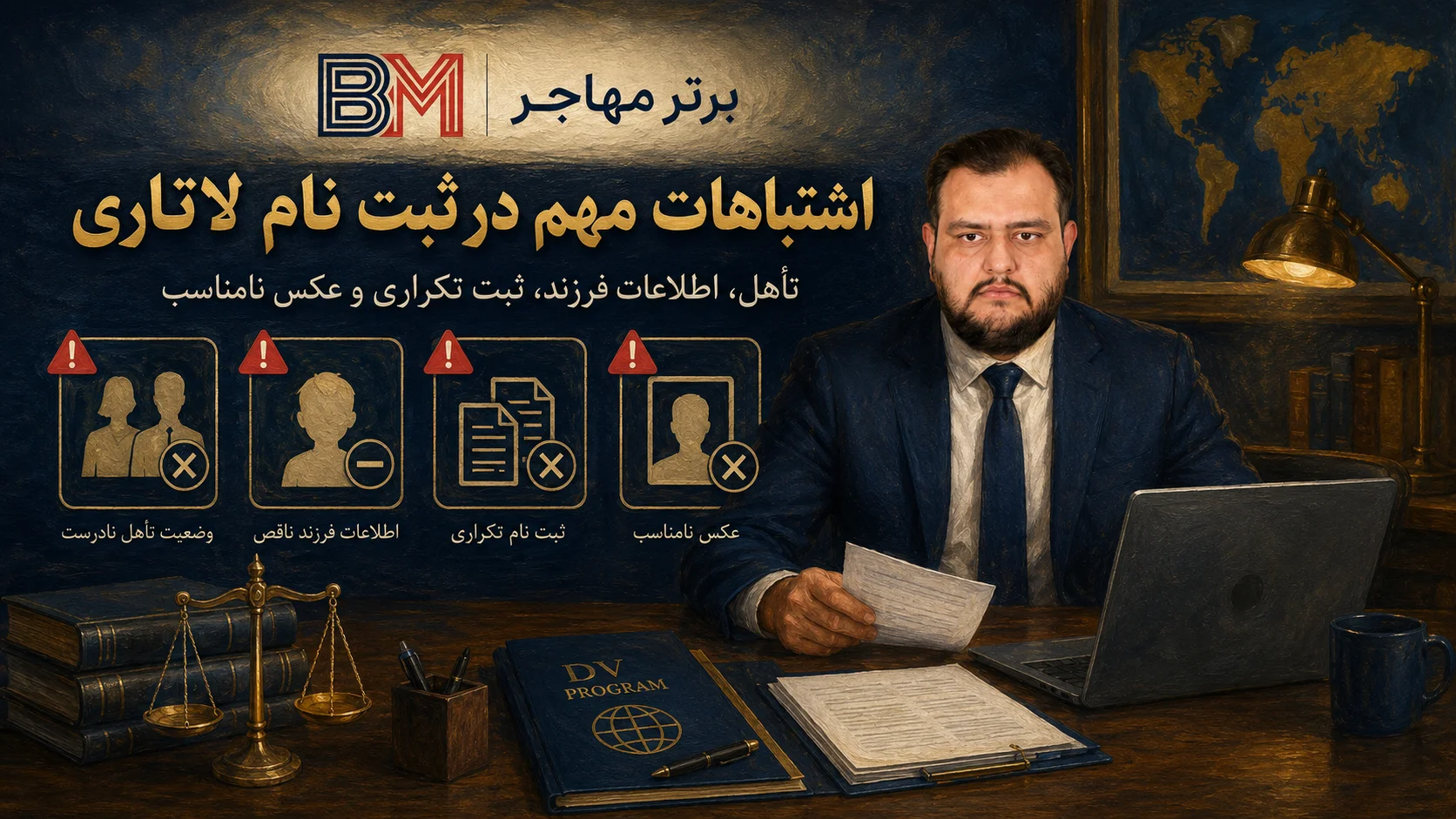 اشتباهات خطرناک در ثبت نام لاتاری آمریکا