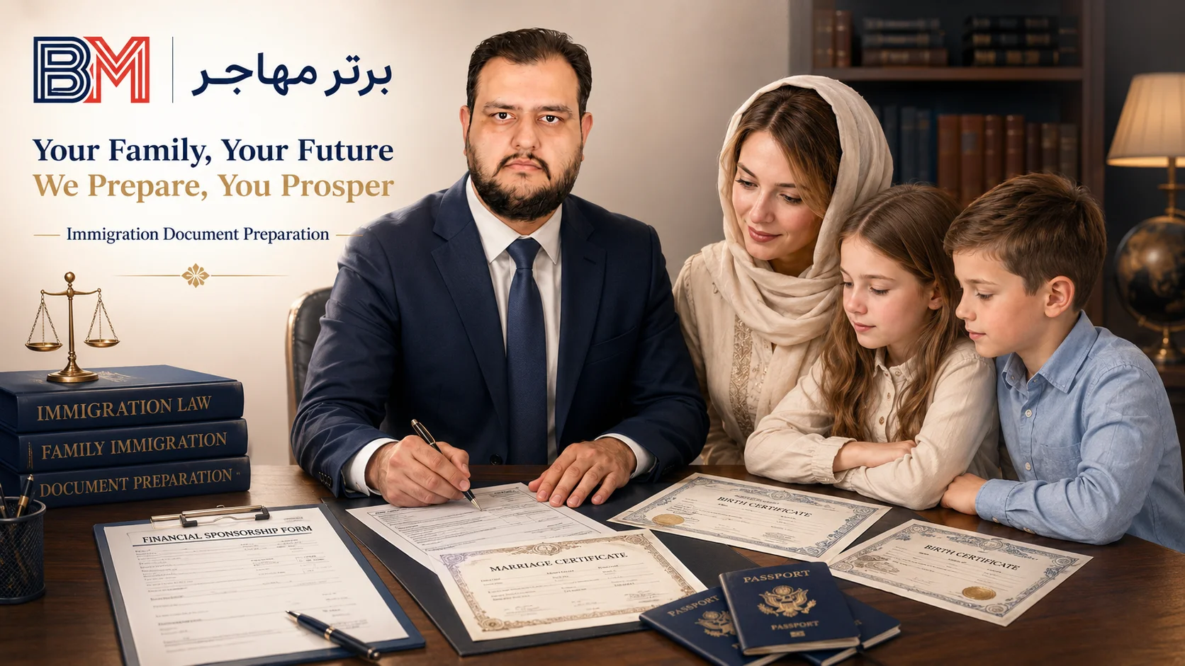 مدارک ویزای خانوادگی آمریکا در سفارت مسقط