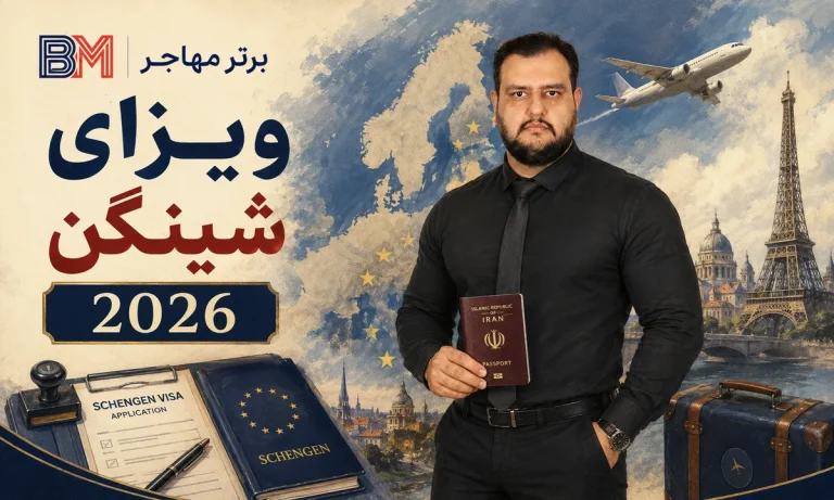 ویزای شینگن 2026 | شرایط، مدارک، هزینه و وقت سفارت