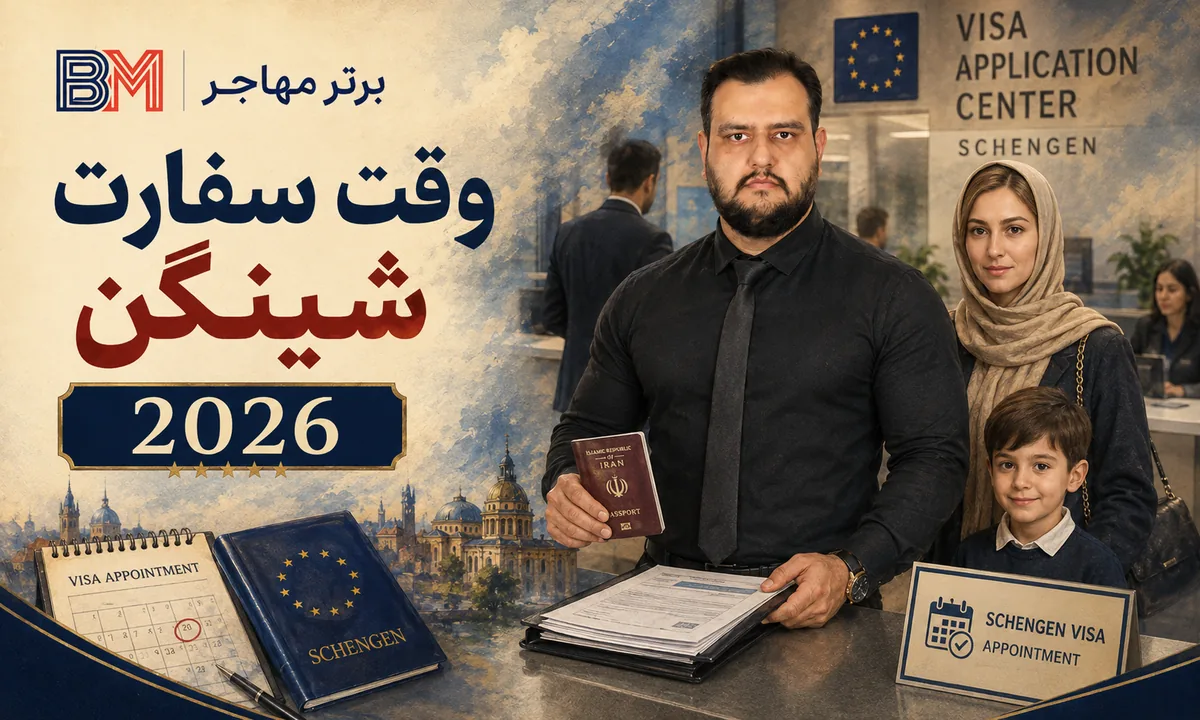 وقت سفارت ویزای شینگن