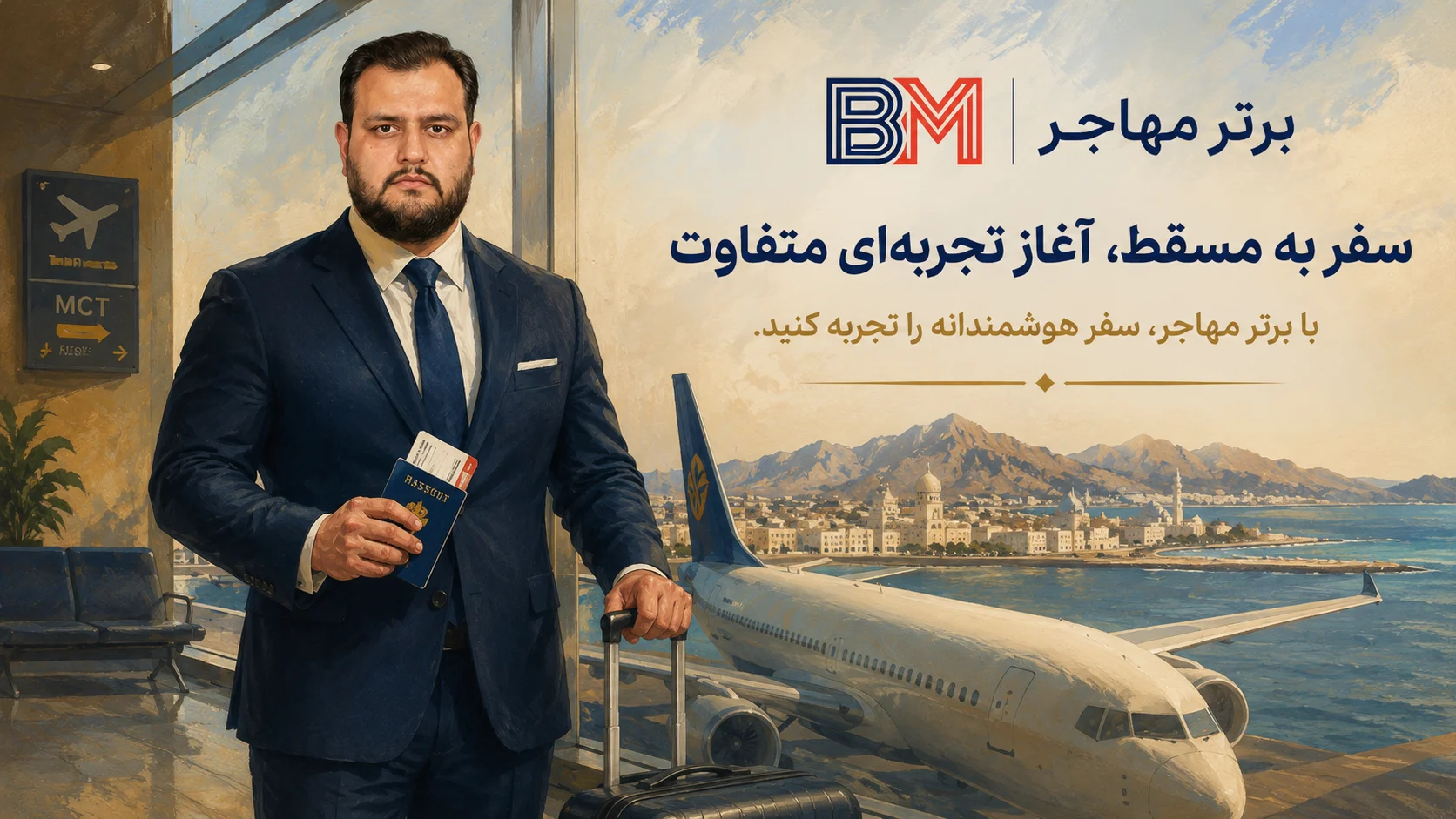 سفر ایرانیان به مسقط عمان برای مصاحبه سفارت آمریکا