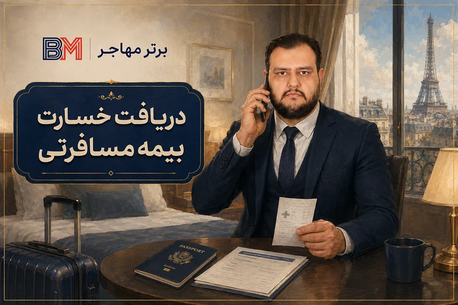مراحل دریافت خسارت بیمه مسافرتی در اروپا
