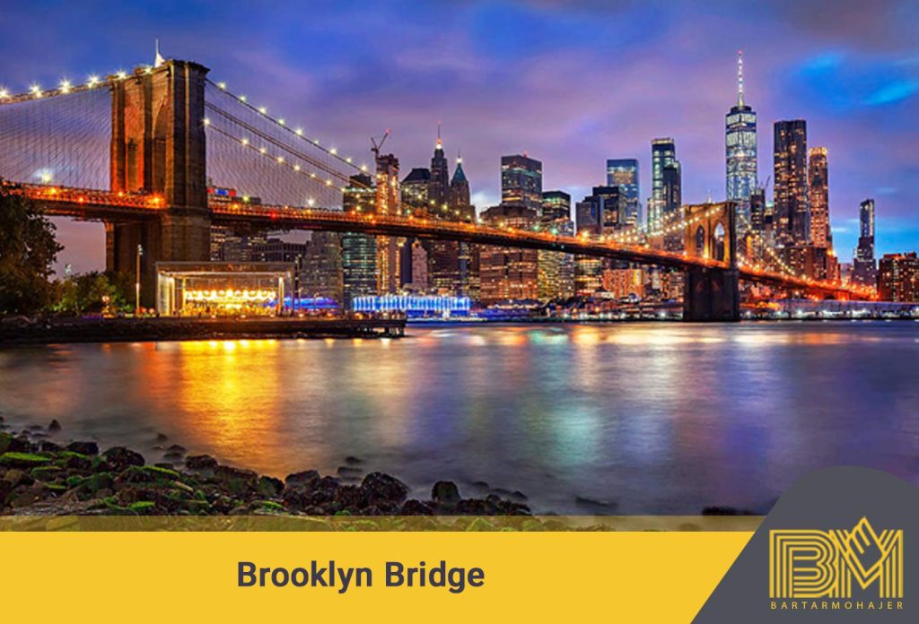 Brooklyn Bridge برترین جاذبه های دیدنی های ایالات متحده