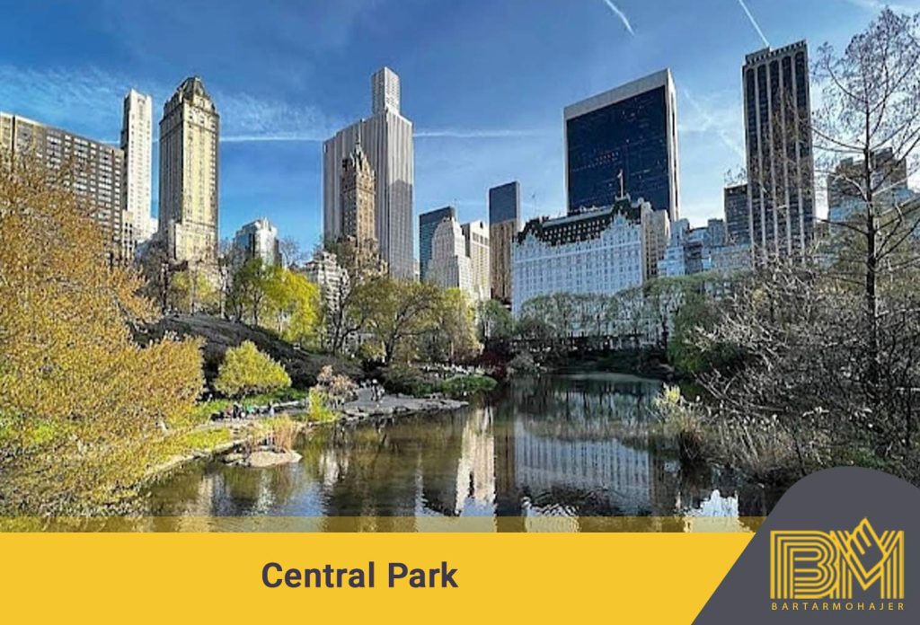 Central Park برترین جاذبه های دیدنی های ایالات متحده