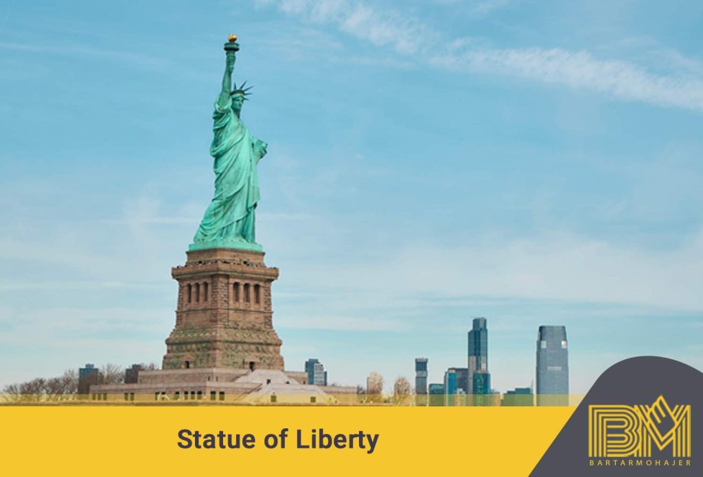 Statue of Liberty برترین جاذبه های دیدنی های ایالات متحده