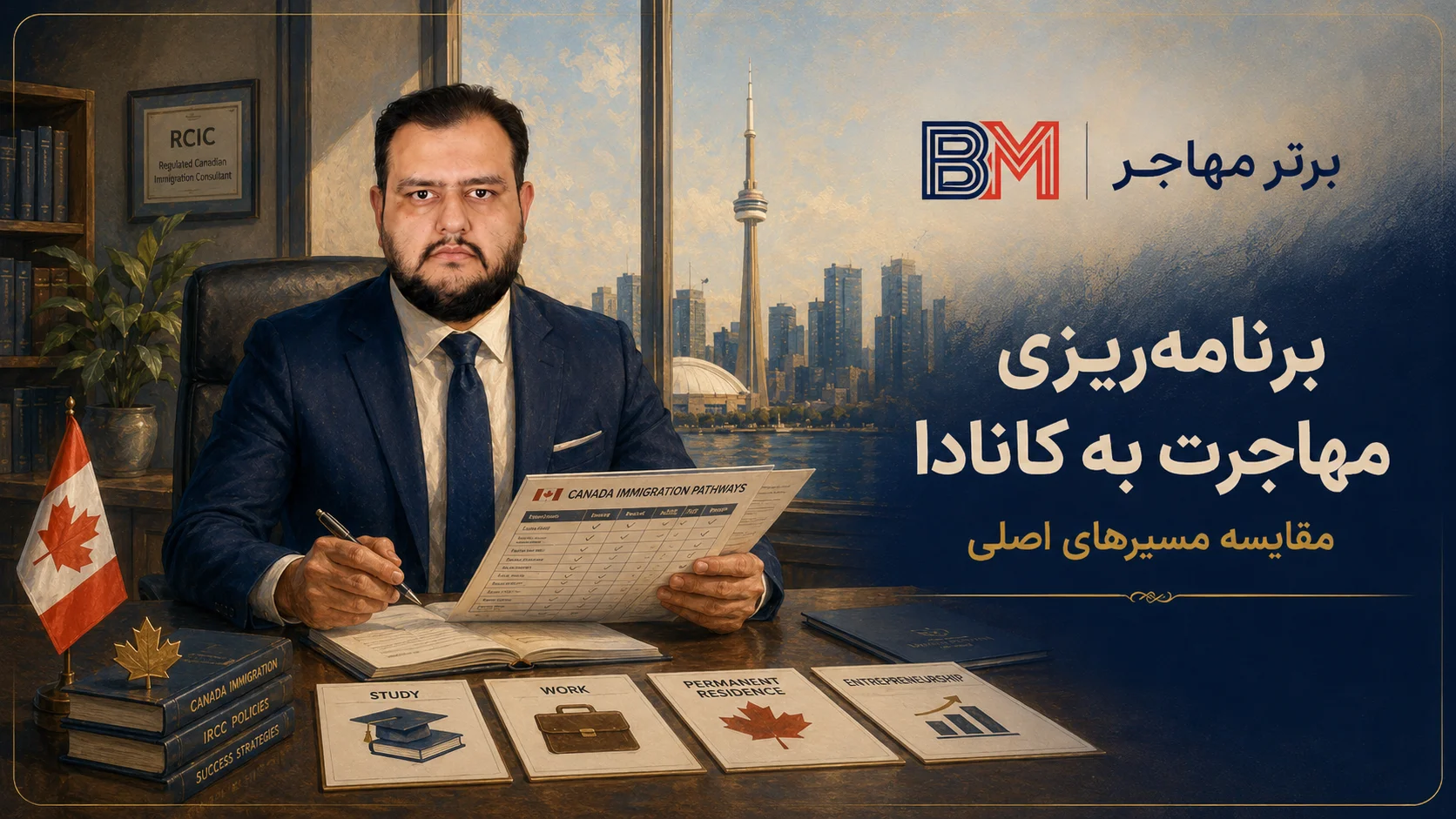 انتخاب بهترین روش مهاجرت به کانادا بر اساس شرایط متقاضی
